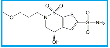 BRINZOLAMIDE (4S)-HYDROXY ANALOG
